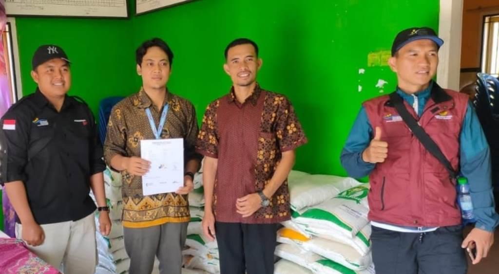 678 KPM di Kecamatan Rimbo Pengadang Terima Bantuan Pangan Beras