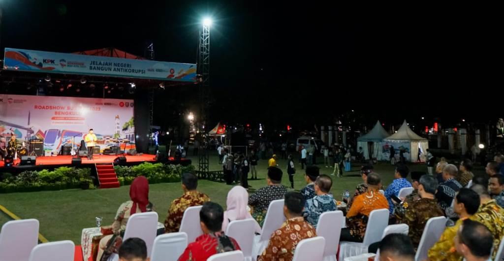 Rangkaian Roadshow Bus KPK di Bengkulu Resmi Ditutup
