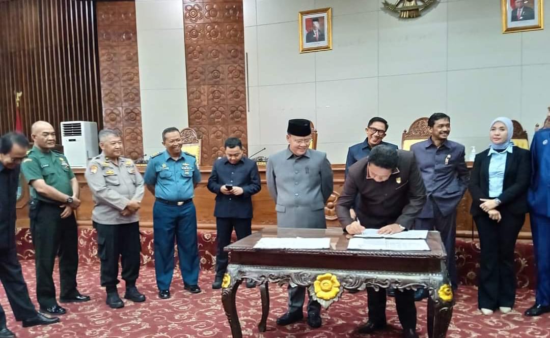 DPRD Setujui Raperda APBD-P Provinsi Bengkulu 2023