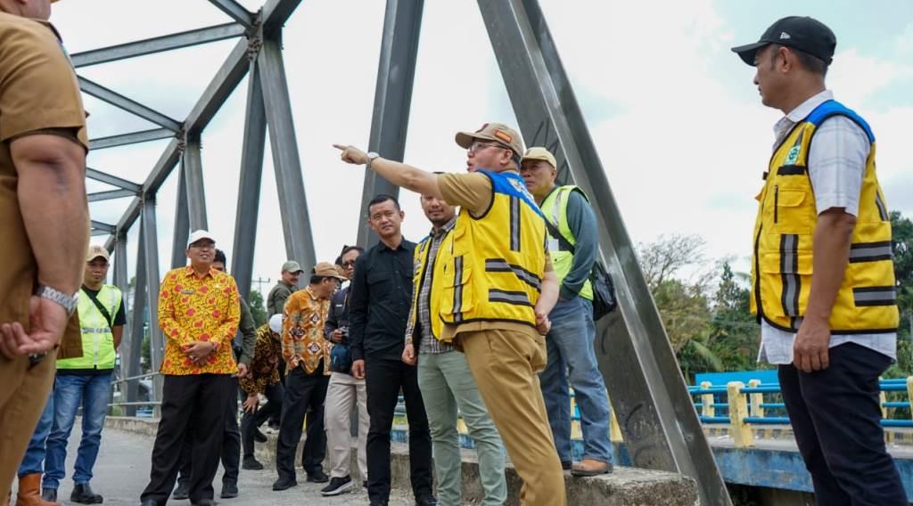 Akses Penting Masyarakat, Pemprov Bengkulu Segera Perbaiki Jembatan Air Nipis