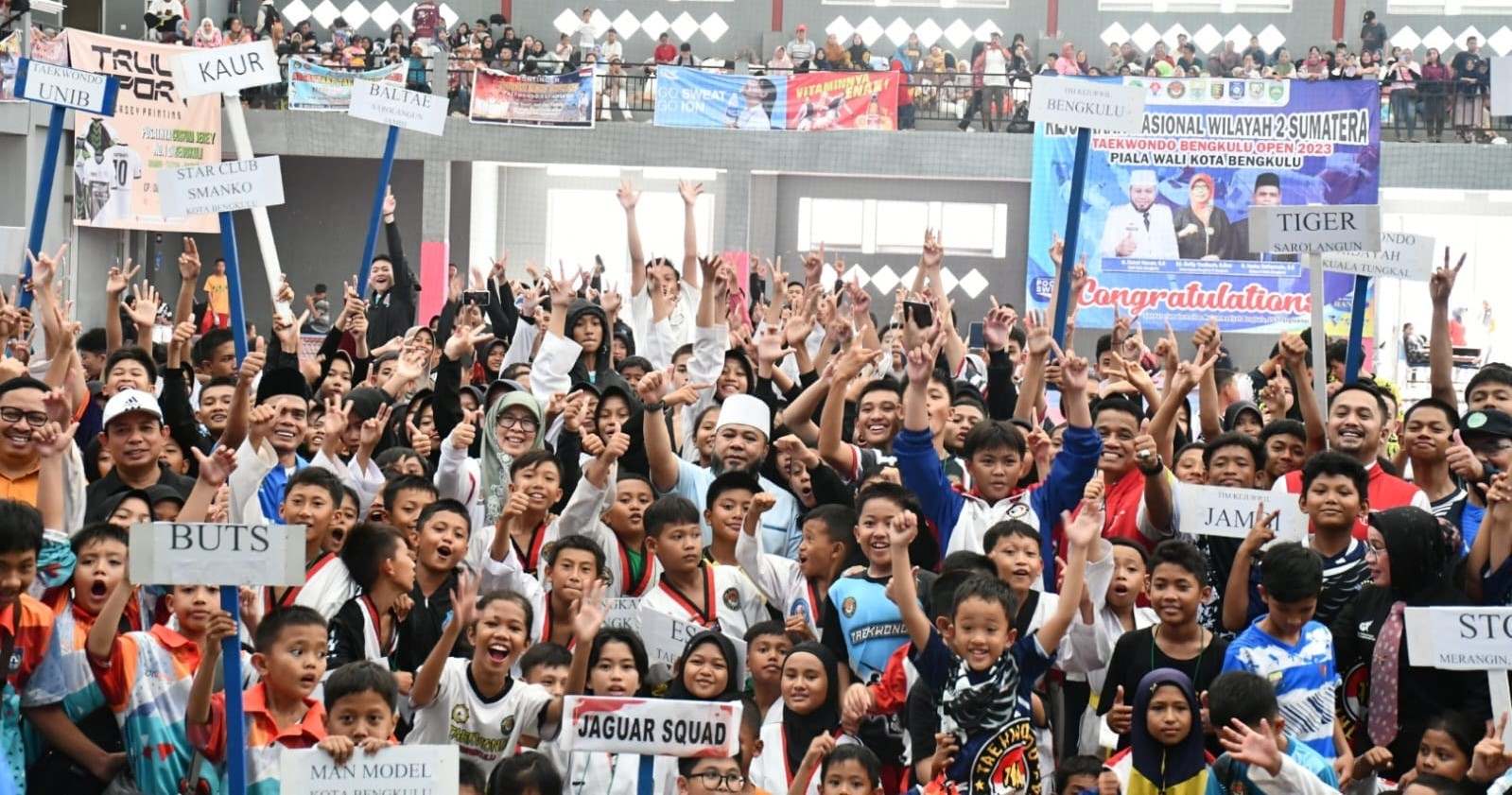 Resmi Dibuka, Kejurwil II Taekwondo Bengkulu Disambut Antusias Peserta