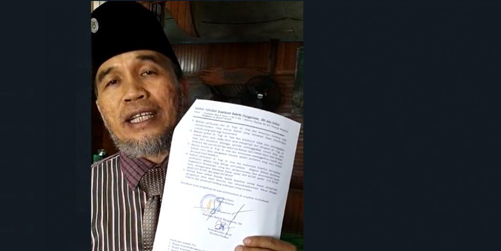 Advokat Sasriponi Ranggolawe Laporkan 2 Orang Dokter ke Polresta Bengkulu