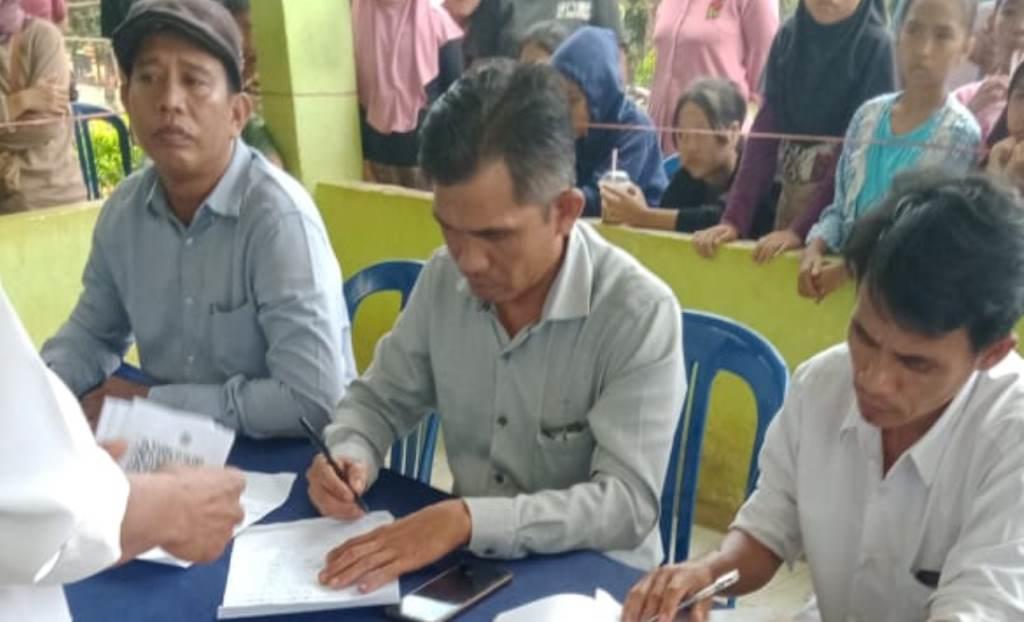 Foto: Pemilihan Kepala Desa Talang Kebun Seluma