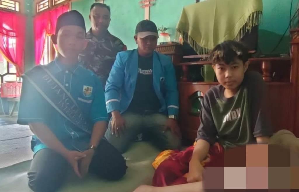 Momen KNPI Lebong Salurkan Donasi untuk Penderita Kanker, Orang Tua Berharap Ada Donatur Lain