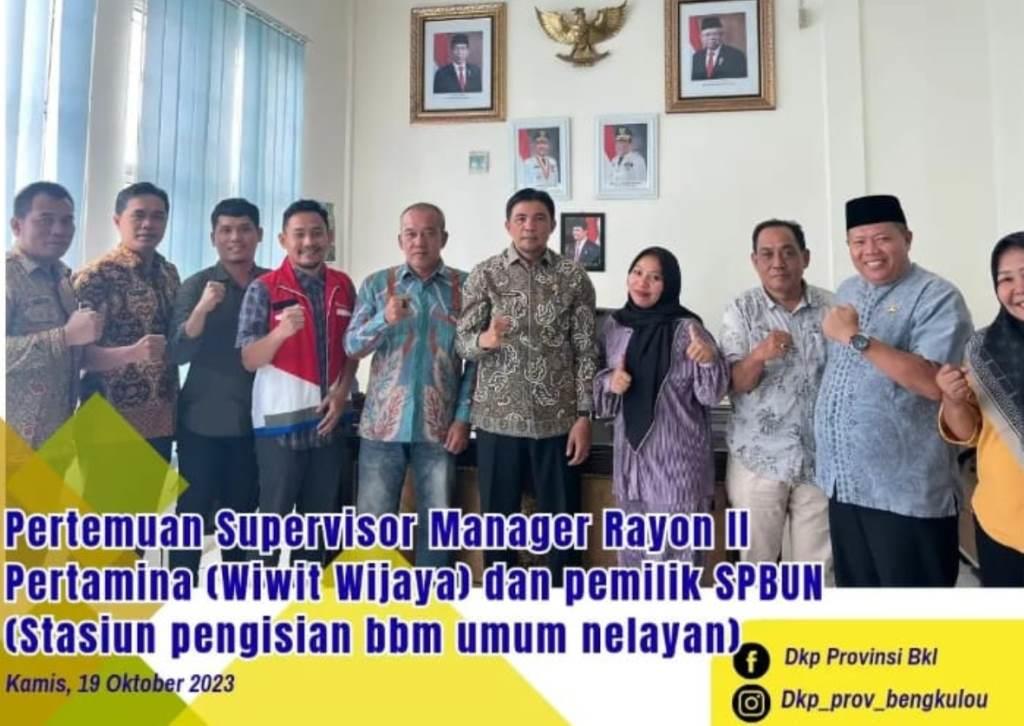 Permudah Nelayan Peroleh BBM, Kadis DKP Bahas SPBN dengan Rayon II Pertamina