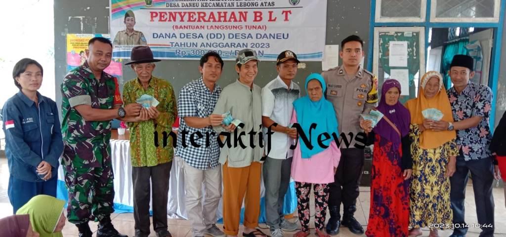 Pjs Kades Desa Daneu Pastikan Distribusi BLT-DD Tepat Sasaran dan Transparan