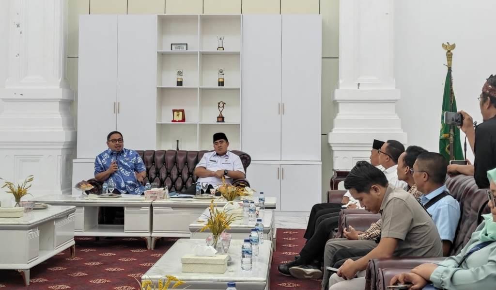 Coffee Morning Diskusi Pj Wali Kota dengan Insan Pers