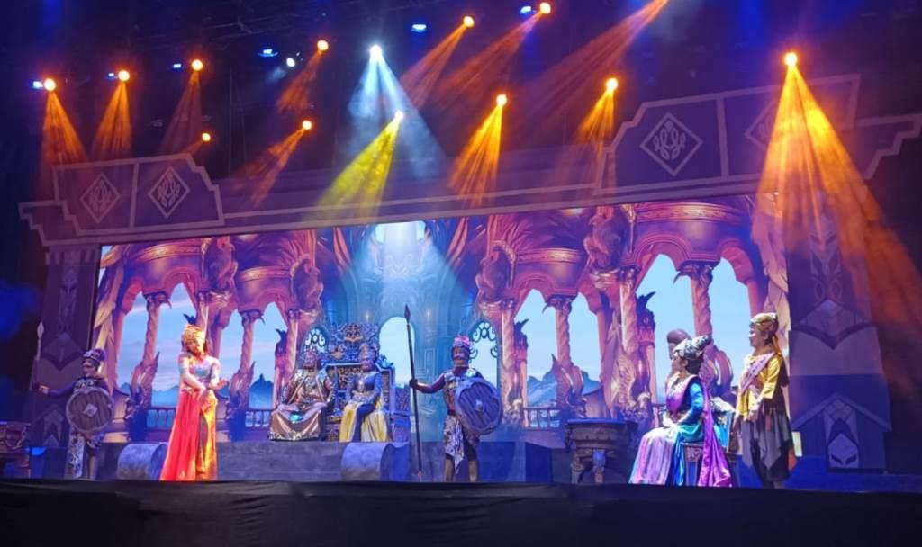 Pentas Teater Koma Lakon Roro Jonggrang di Bengkulu Tampil Memukau