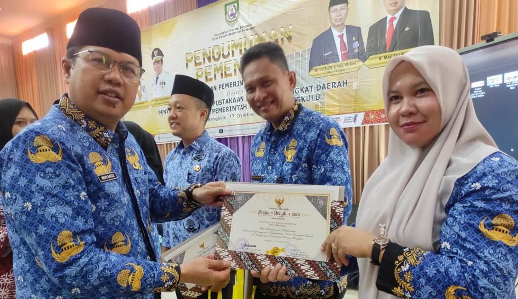 DPK Provinsi Bengkulu Umumkan Pemenang Lomba Pojok Literasi Tingkat OPD