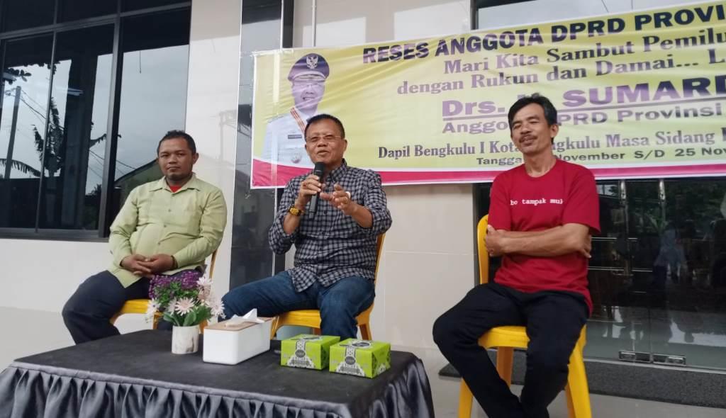 Sumardi Dukung Penuh Fasilitas Grup Rebana Bengkulu
