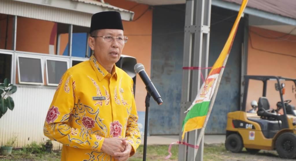 Perkuat Kinerja Pejabat dan ASN, Sekda Isnan Gelar Apel Pagi di BPBD