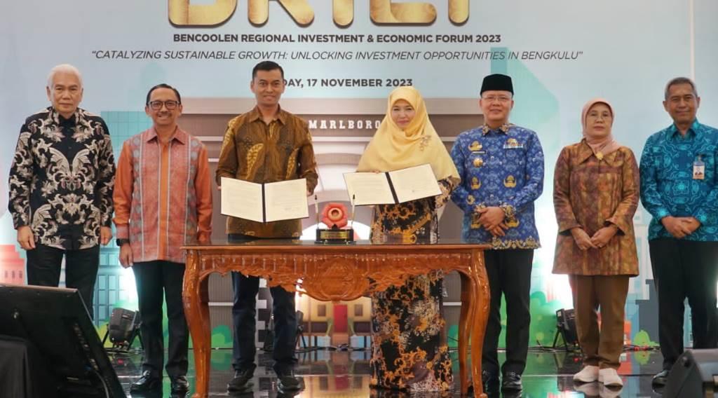 Dorong Investasi di Bengkulu, Gubernur Rohidin Paparkan Potensi Unggulan Bumi Rafflesia