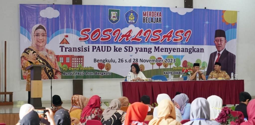 Derta Rohidin Imbau Penyelanggara PAUD Tidak Paksa Anak Belajar Calistung