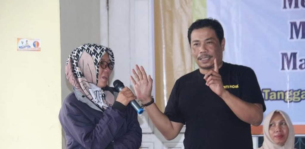 Usin Tersenyum Ada Warga Bertanya Rencana Dirinya Ikut Pilwakot 2024