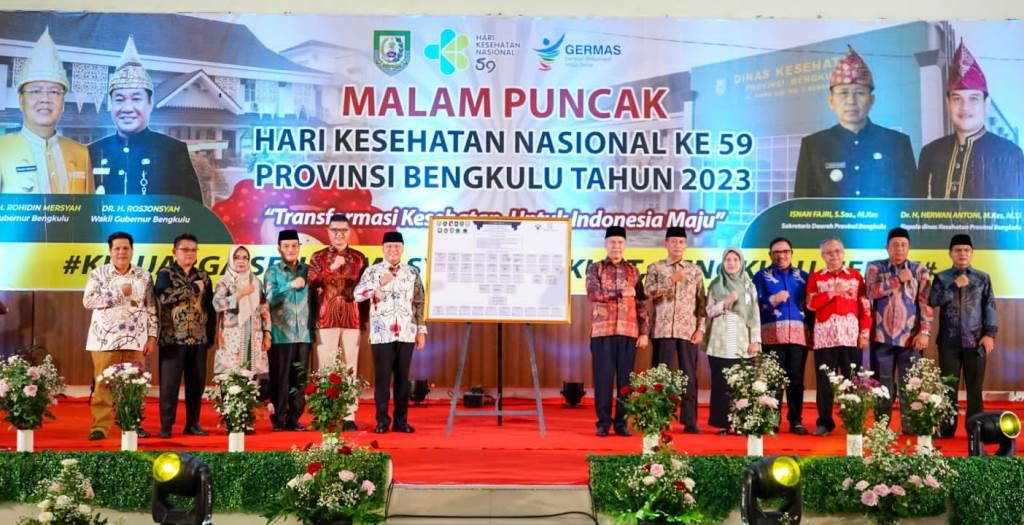 Momen HKN 2023, Gubernur Rohidin Kembali Tegaskan Layanan Kesehatan Gratis