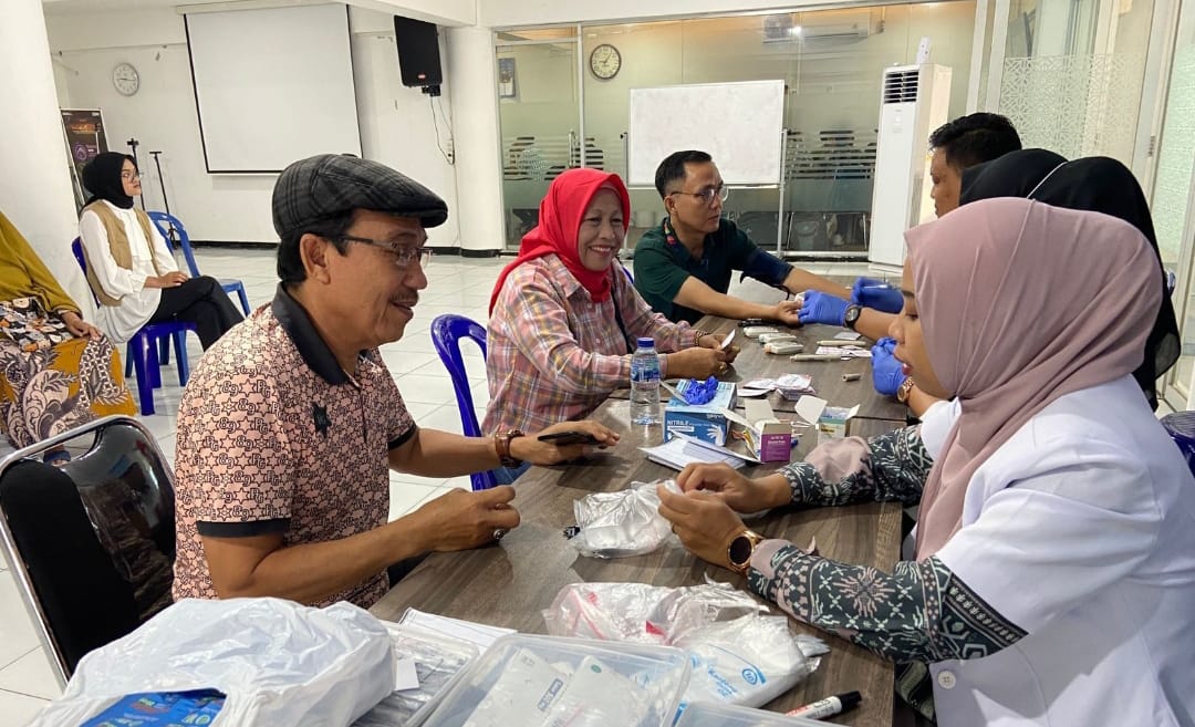 HUT Ke-128, BRI Branch Office Bengkulu Gelar Pemeriksaan Kesehatan Gratis