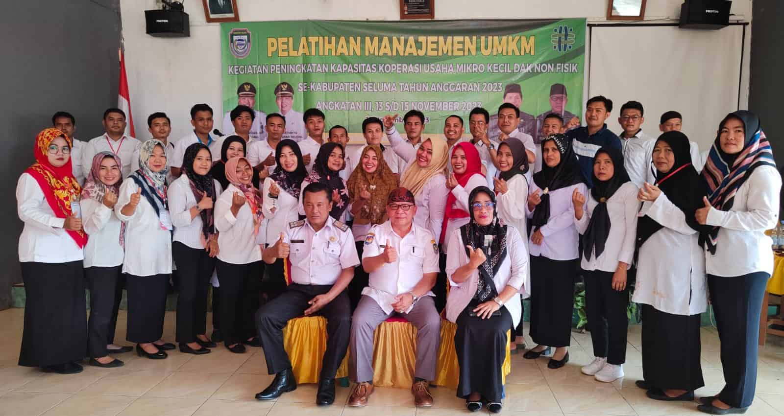 Disperindagkop Gelar Pelatihan Manajemen Pemasaran dan Keuangan Bagi Pelaku UMKM di Seluma