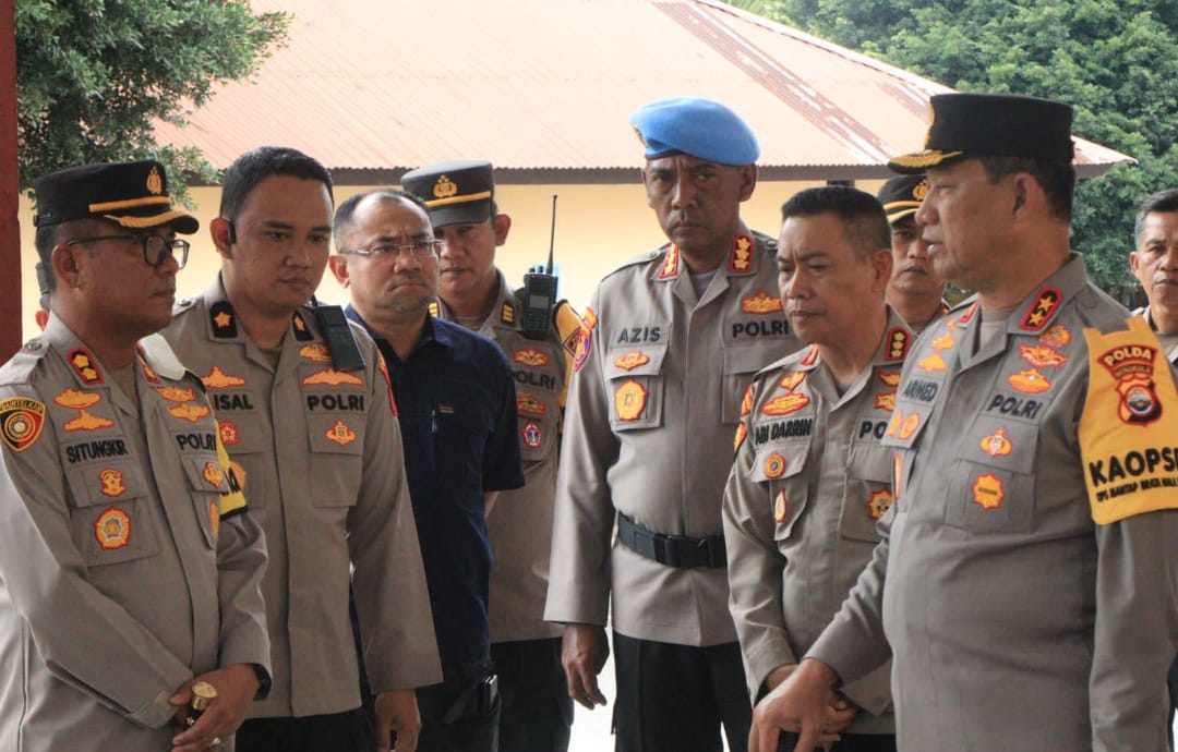 Kapolda Bengkulu Cek Kesiapan Operasi Mantap Brata 2023-2024