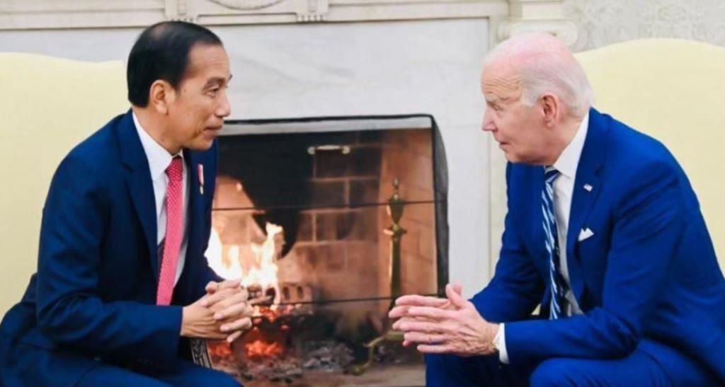 Jokowi Ajak Presiden AS Hentikan Konflik di Gaza