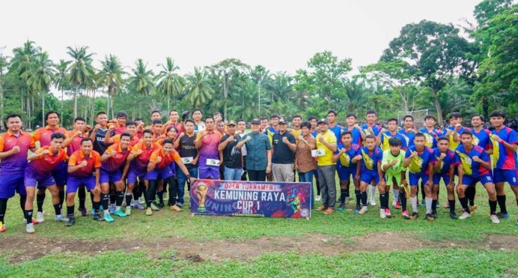 Kemuning Raya Cup Diharapkan Mampu Lahirkan Atlet Bola Kaki Potensial