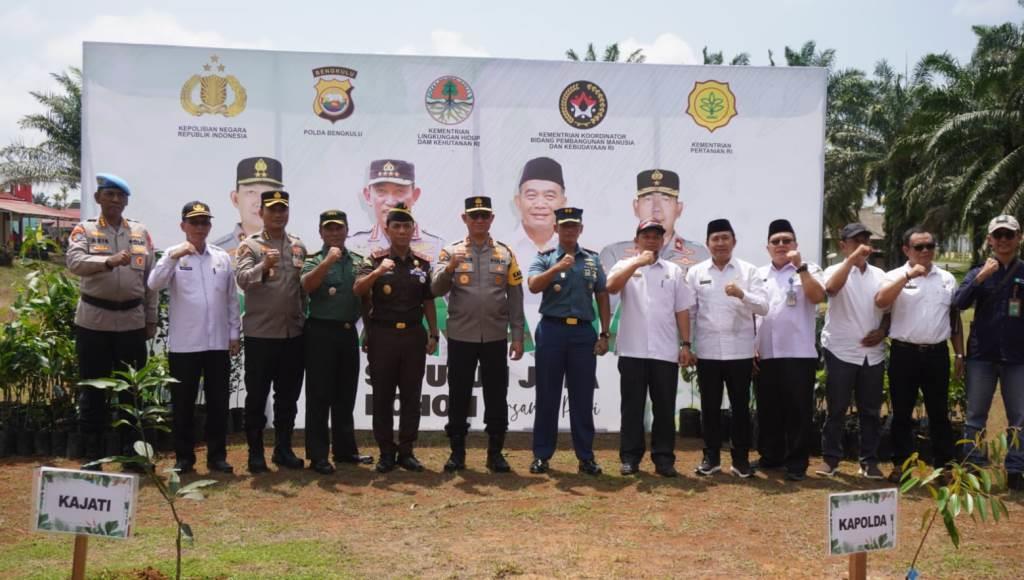 Pemprov Bengkulu Apresiasi Penanaman 10 Juta Pohon Seluruh Indonesia