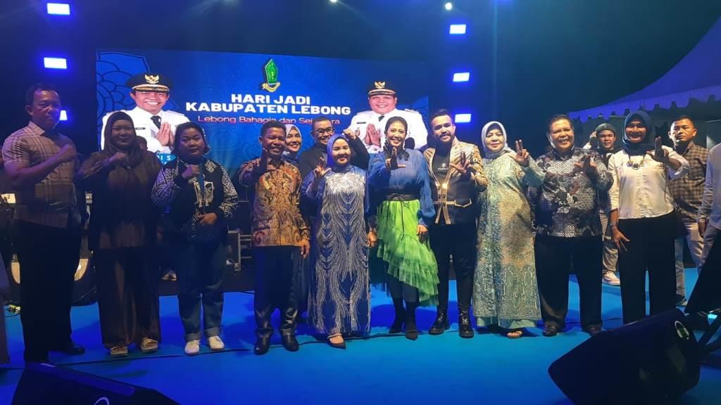 Malam Puncak HUT Lebong Ke-20 Sajikan Penampilan Erie Susan dan Fildan