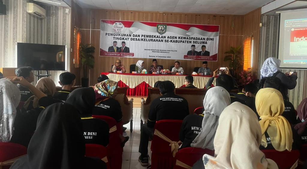 202 Agen Kewaspadaan Dini di Seluma Resmi Dikukuhkan