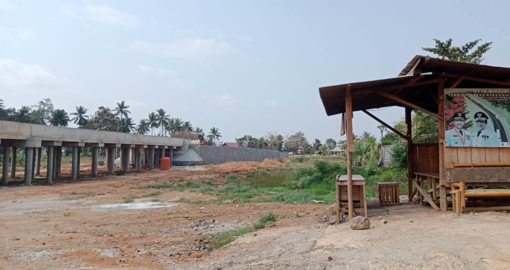 Jembatan Elevated Danau Dendam Tak Sudah Siap Uji Coba