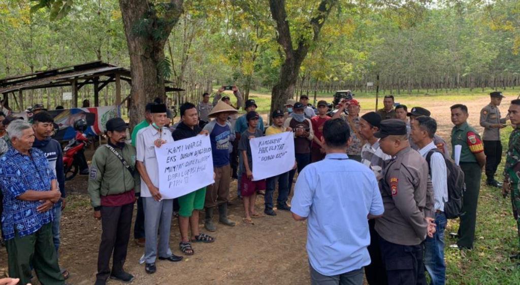 PTPN VII Kembali Bergejolak, Didemo Warga Tuntut Pembebasan 850 H Tanah Ulayat