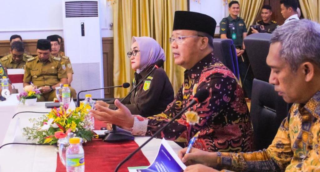Rakor TPID 2023, Gubernur Rohidin Sebut Angka Inflasi Bengkulu Terkendali