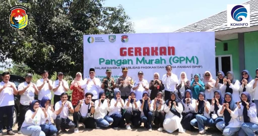 Pemkab Mukomuko Gelar Pangan Murah Stabilkan Pasokan Harga Pangan