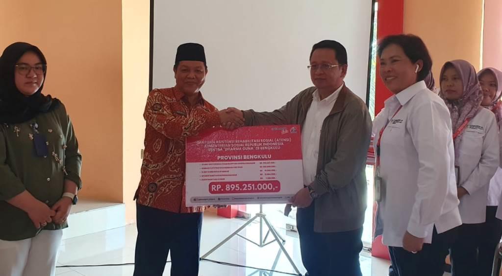 Pemprov Bengkulu Terima Bantuan Asistensi Rehabilitas Sosial dari Kemensos