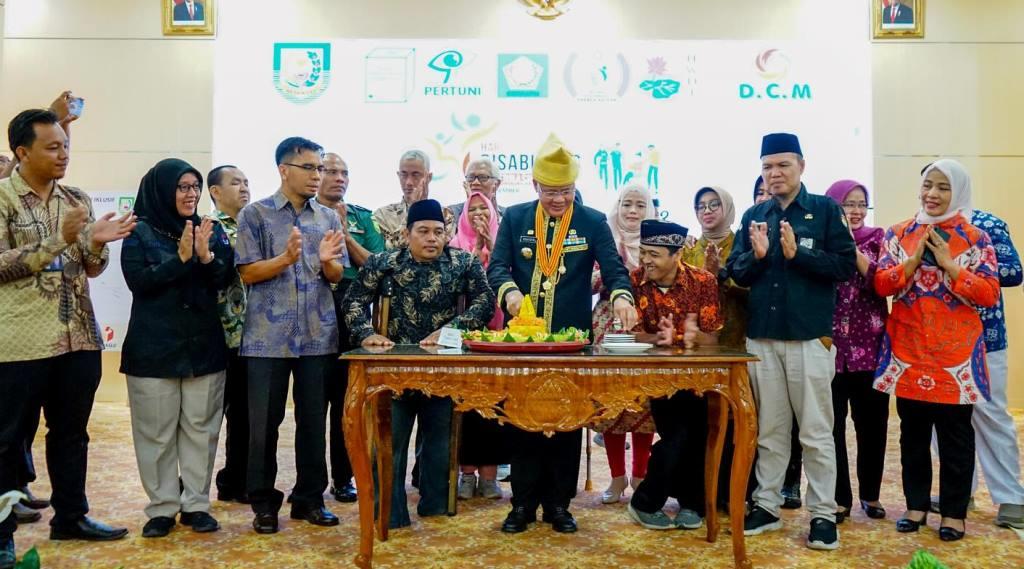 Gubernur Rohidin: Pemerintah, BUMN dan Swasta Harus Berdayakan Disabilitas