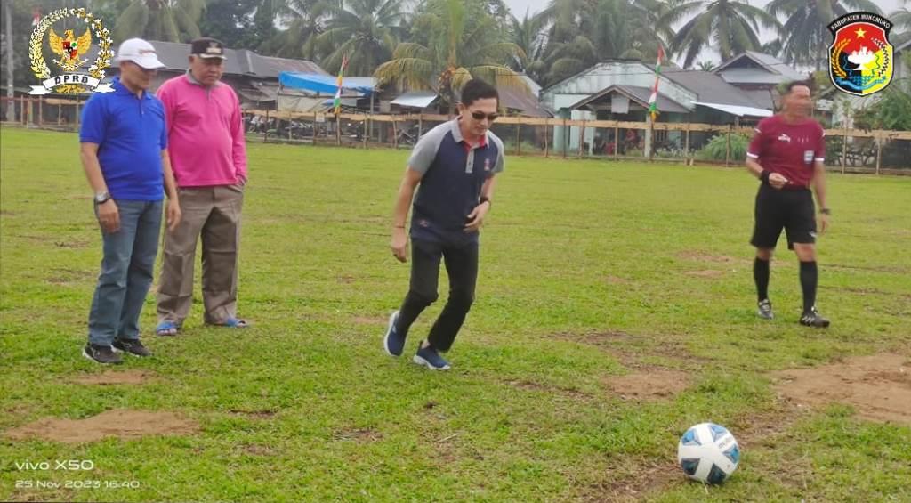 Hadiri Turnamen Sepak Bola SG Cup VI Tahun 2023, Ketua DPRD Pesankan Ini