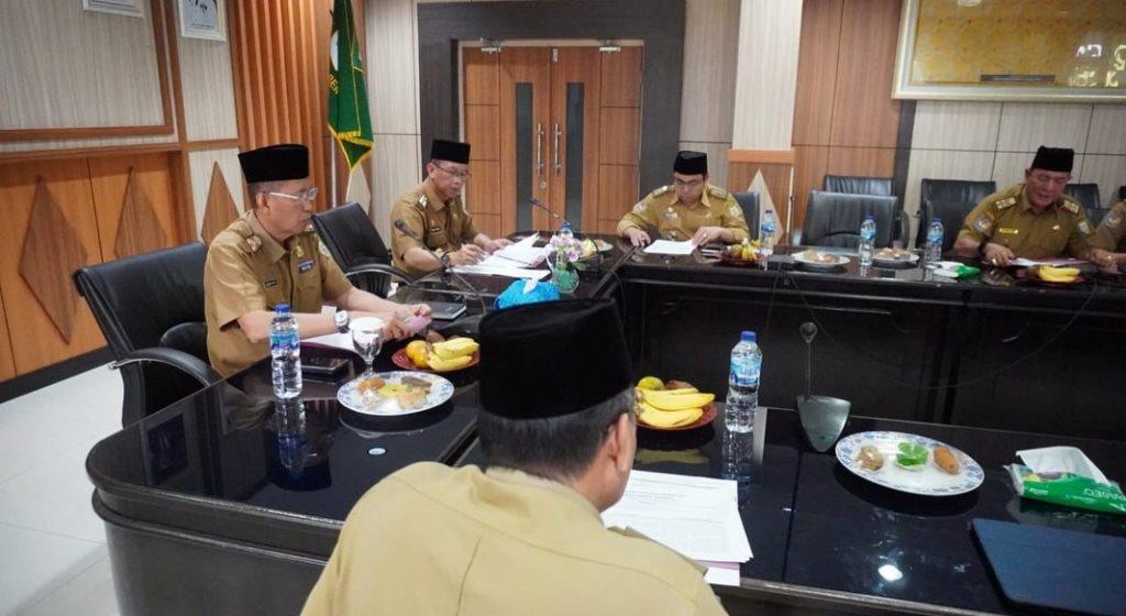 Pemprov Bengkulu Bahas Hasil Evaluasi Raperda APBD Tahun Anggaran 2024