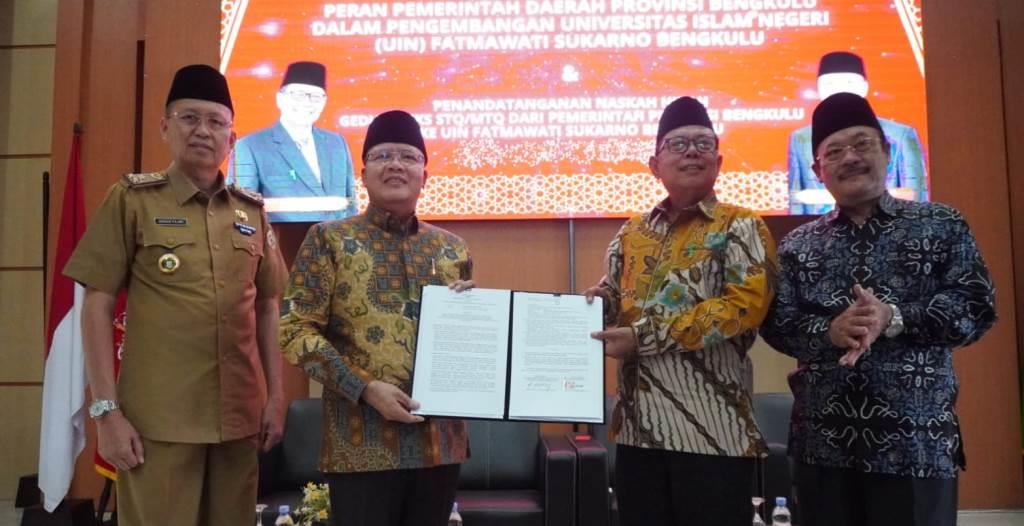 Pemprov Bengkulu Hibahkan Gedung Eks STQ ke UIN Fatmawati Sukarno