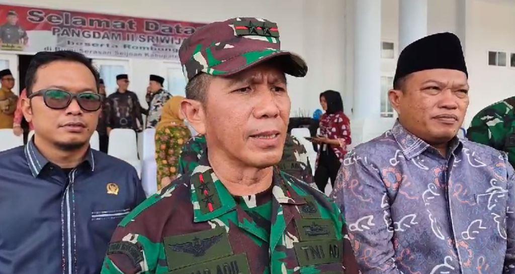 Pangdam II Sriwijaya Kunjungi Seluma, Tekankan Netralitas TNI dalam Ajang Pemilu