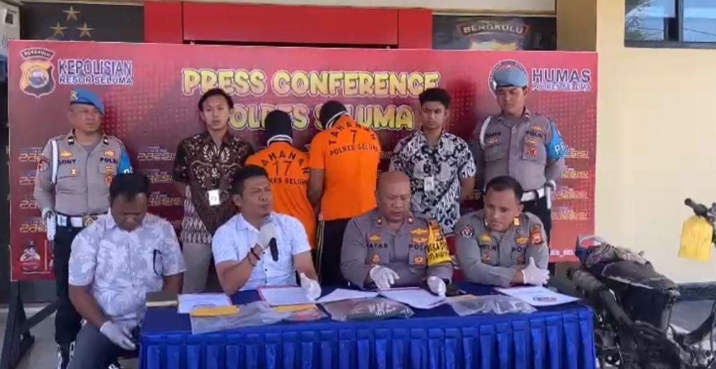 Bakar Kantor Desa di Seluma, 2 Pelaku Terancam 12 Tahun Penjara