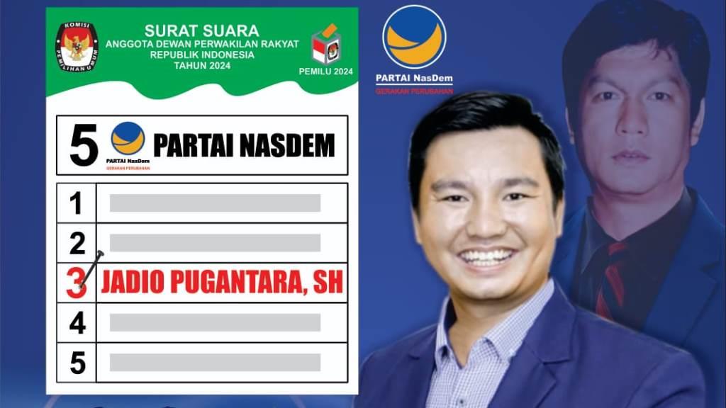 Nyaleg DPRD, Jadio Pugantara Siap Kawal Aspirasi Anak Muda 5 Tahun Kedepan