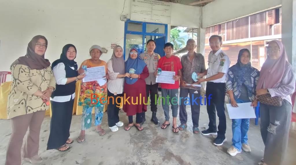 Penyaluran BLT Desa Tabeak Dipoa Perdana se-Kabupaten Lebong