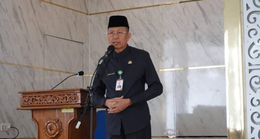 Sekda Isnan Fajri Buka Pengajian Rutin ASN/ THL Pemprov Bengkulu