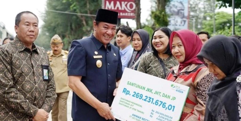 Wagub Rosjonsyah Imbau Ekosistem Ketenagakerjaan di Bengkulu Budayakan K3