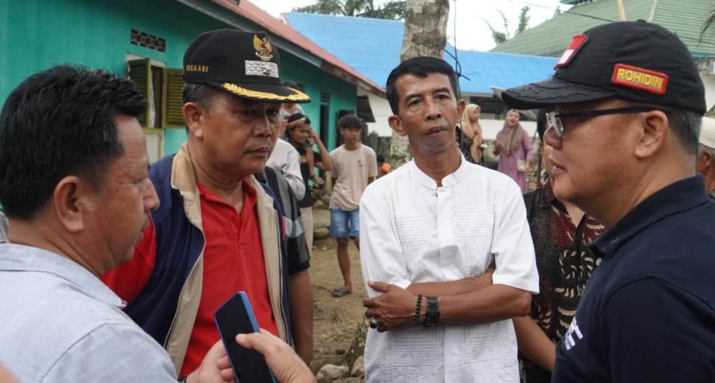 Gubernur Rohidin Pastikan Pembangunan Jalan Malin Deman Mukomuko Berlanjut