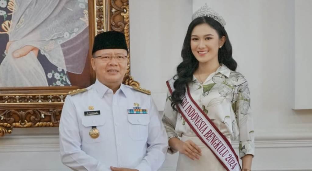 Gubernur Rohidin Ajak Warga Bengkulu Dukung Nabila Putri Bintadytama di Ajang Putri Indonesia
