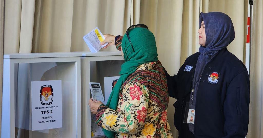 Pemilu RI di AS Telah Berlangsung, TPS di Los Angeles Sepi Pemilih