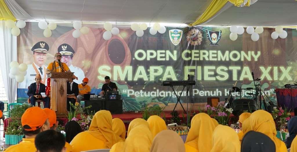 Gubernur Rohidin Apresiasi Kreativitas SMAN 4 Kota Bengkulu