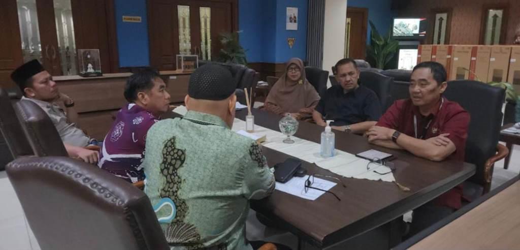 Edwar Samsi Sampaikan Beberapa Hal Dalam Kunjungannya Ke Kemenpan RB