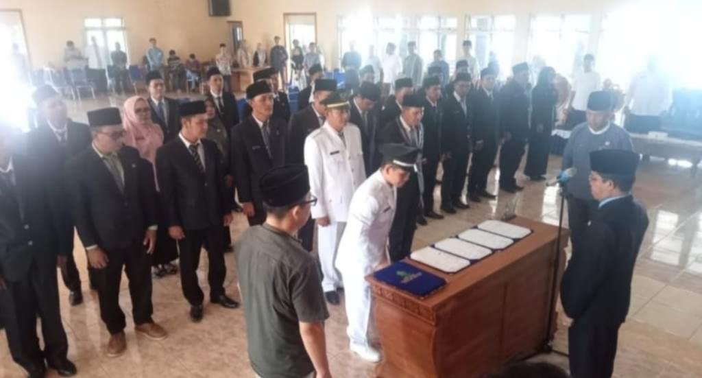 38 Pejabat Administrasi Pemerintahan Kabupaten Lebong Resmi Dilantik