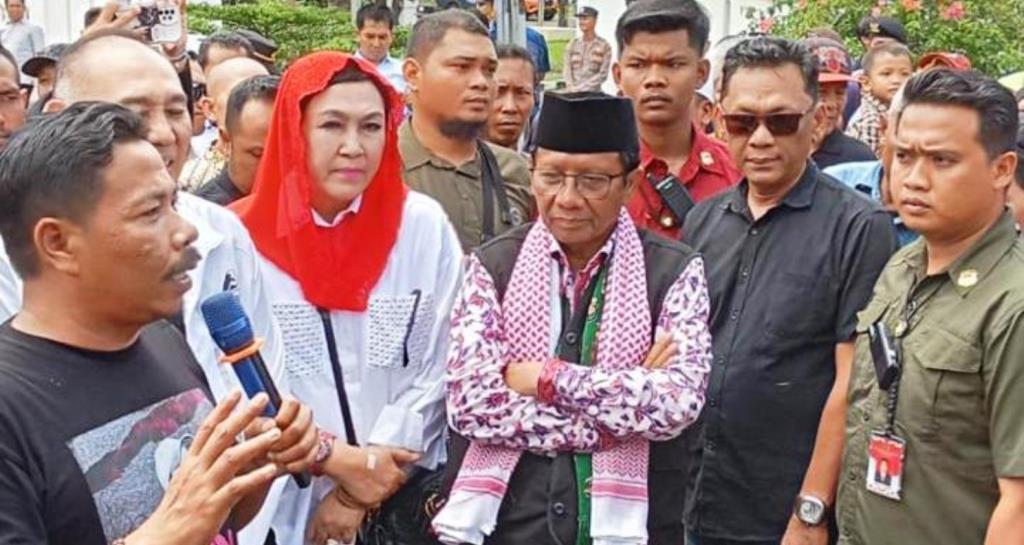 Hadir Sewaktu Kunjungan Cawapres 03, Usin Sampaikan Ini ke Mahduf MD