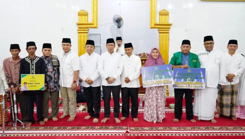 Pemprov Bengkulu Salurkan Dana Hibah untuk Masjid Nurul Islam Seluma